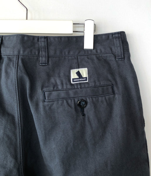 DESCENDANT/DC-3 TWILL TROUSERS (GRAY)