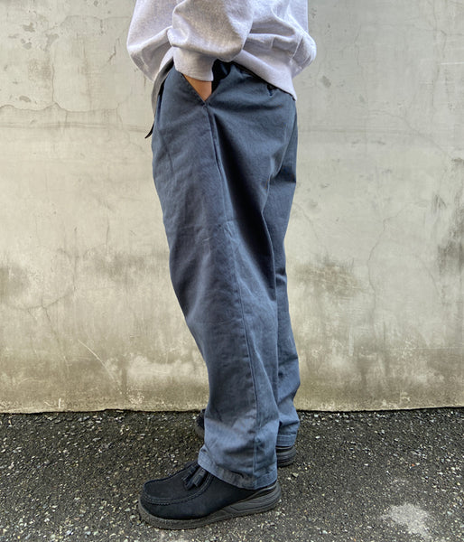 DESCENDANT/DC-3 TWILL TROUSERS (GRAY)