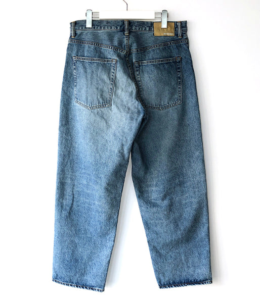 DESCENDANT/1995 DENIM TROUSERS BUGGY HARD WASH (INDIGO)