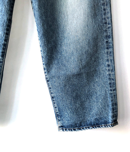 DESCENDANT/1995 DENIM TROUSERS BUGGY HARD WASH (INDIGO)