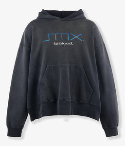 SAINT MICHAEL/HOODIE/SMX/BLACK