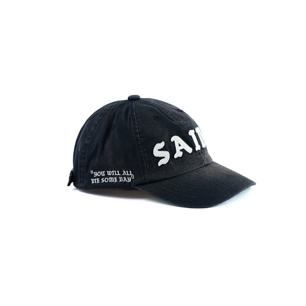 SAINT MICHAEL/6PANEL CAP/SAINT/BLACK