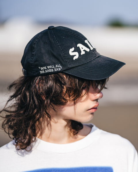 SAINT MICHAEL/6PANEL CAP/SAINT/BLACK