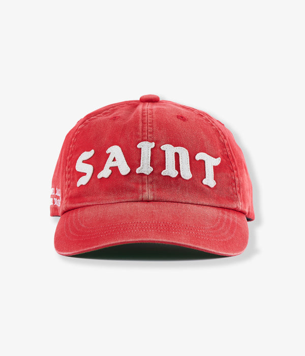 SAINT MICHAEL/6PANEL CAP/SAINT/RED