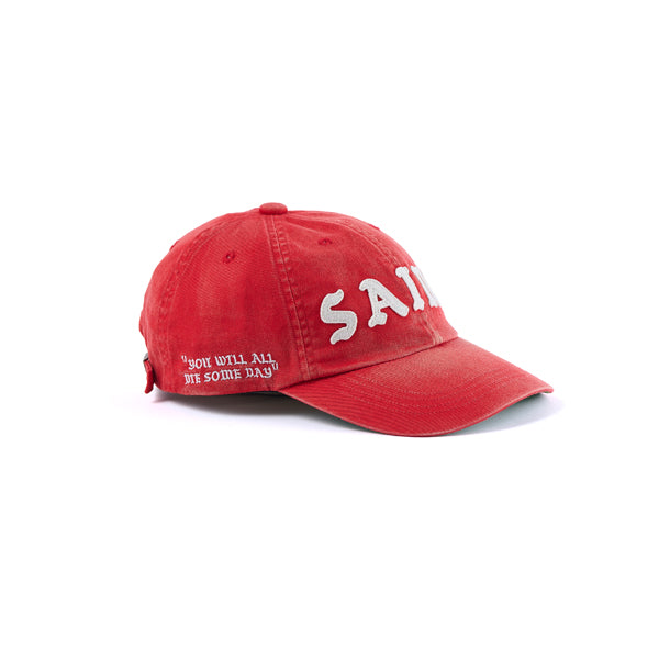 SAINT MICHAEL/6PANEL CAP/SAINT/RED