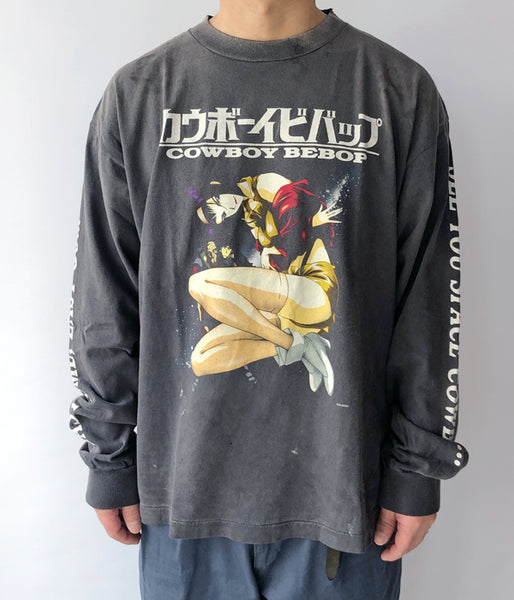 SAINT MICHAEL/CB_LS TEE/COWBOY BEBOP/BLACK