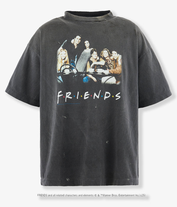 SAINT MICHAEL/FRD_SS TEE /FRIENDS/BLACK