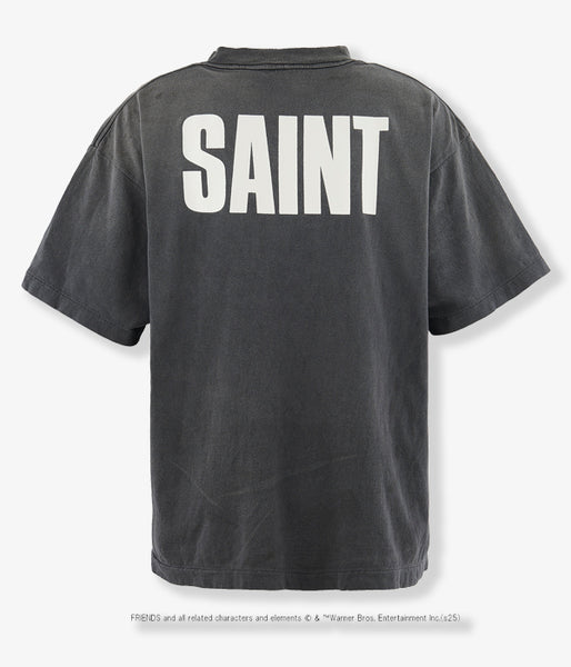 SAINT MICHAEL/FRD_SS TEE /FRIENDS/BLACK