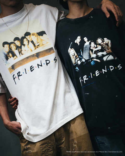 SAINT MICHAEL/FRD_SS TEE /FRIENDS/BLACK