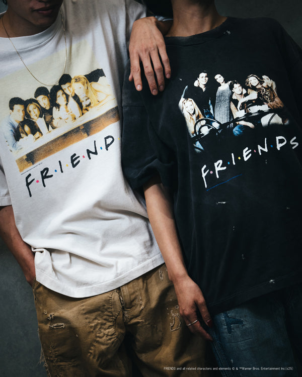 【完売必至!マストハブ】Saint Michael Tシャツ FRIENDS SAINT MICHAEL/FRD_SS TEE /FRIENDS/BLACK