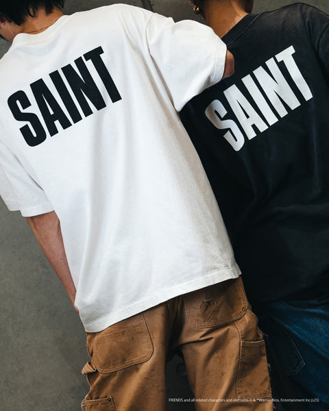 SAINT MICHAEL/FRD_SS TEE /FRIENDS/BLACK