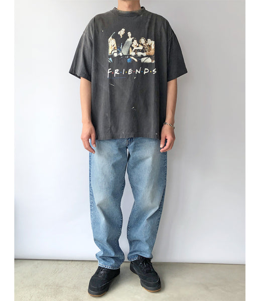 SAINT MICHAEL/FRD_SS TEE /FRIENDS/BLACK