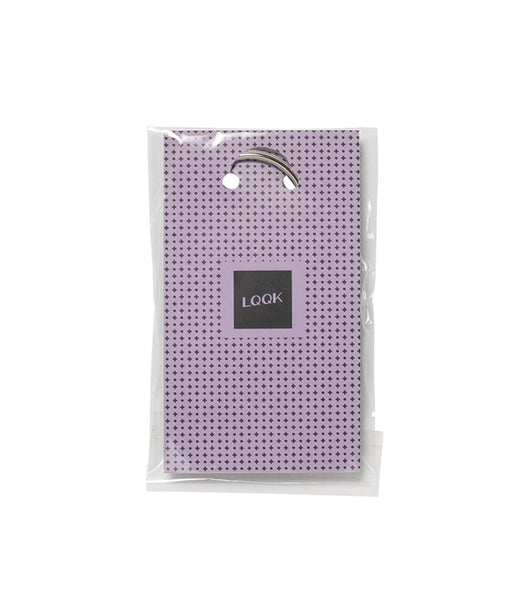 LQQK Studio/KEY CHAIN (CLEAR-PURPLE)