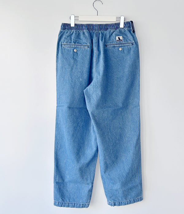 パンツ DESCENDANT SHORE DENIM BEACH TROUSERS DESCENDANT/SHORE DENIM BEACH TROUSERS (INDIGO)