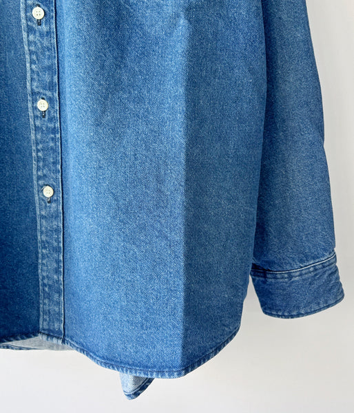 DESCENDANT/ALLMAN DENIM LS SHIRT (INDIGO)