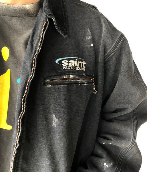 SAINT MICHAEL/DETROIT JACKET/DRUG/BLACK