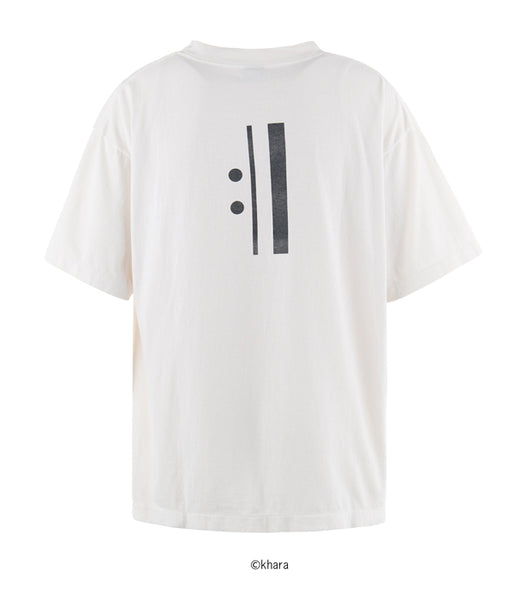 SAINT MICHAEL/EV_SS TEE/WHITE/WHITE