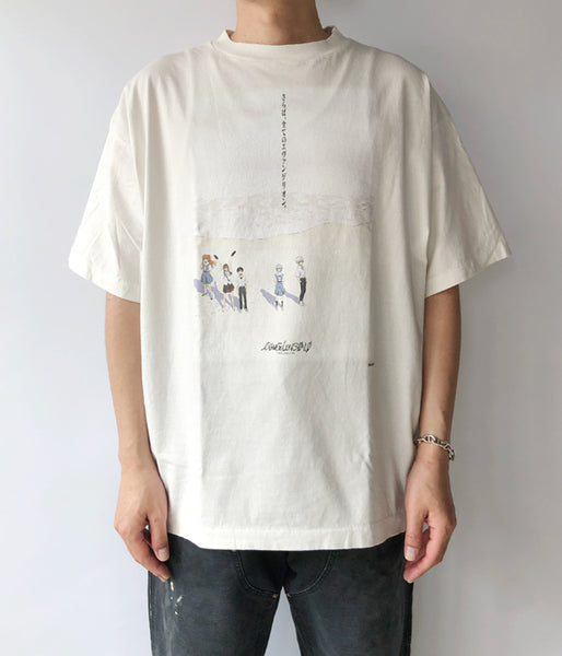 SAINT MICHAEL/EV_SS TEE/WHITE/WHITE