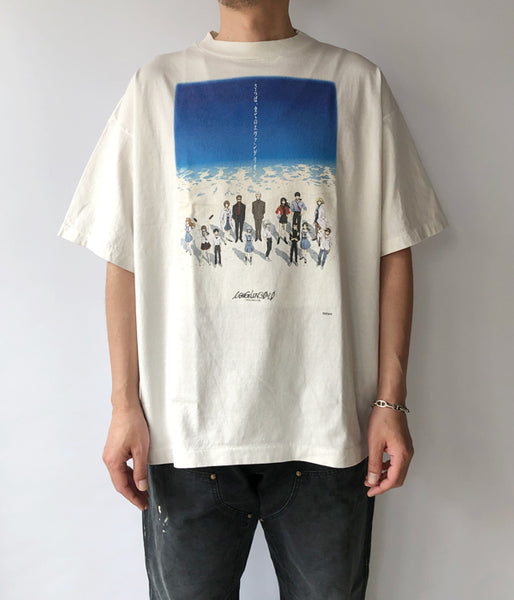 SAINT MICHAEL/EV_SS TEE/BLUE/WHITE