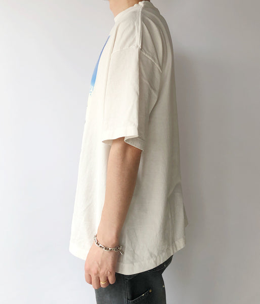 SAINT MICHAEL/EV_SS TEE/BLUE/WHITE