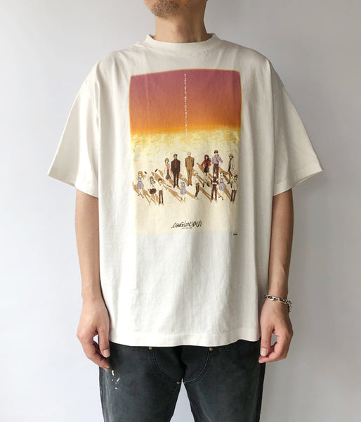 SAINT MICHAEL/EV_SS TEE/ORANGE/WHITE