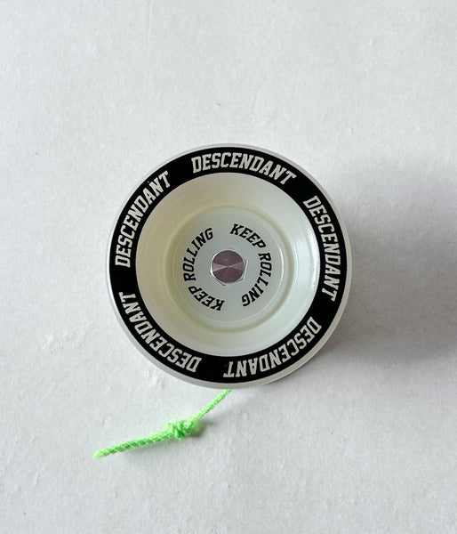 DESCENDANT/KEEP ROLLING 57mm Classic Yo-Yo TYPE-X (GLOW IN THE DARK)