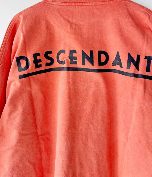 DESCENDANT/OTL ORGANIC COTTON LS PIGMENT DYE (ORANGE)