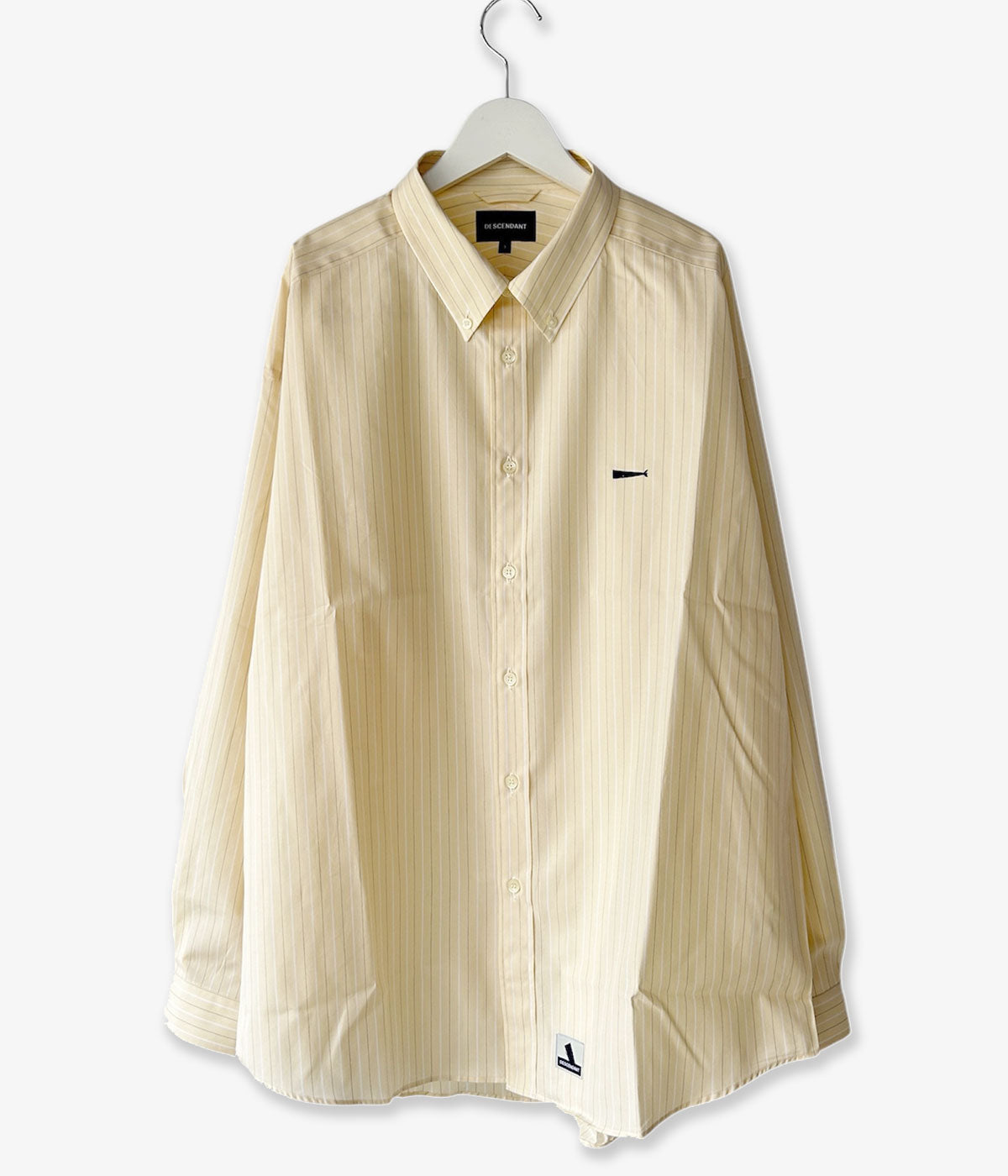 DESCENDANT/KENNEDY’S STRIPE LS SHIRT (YELLOW)