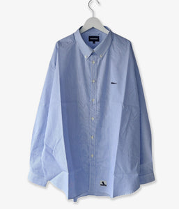 DESCENDANT/KENNEDY’S STRIPE LS SHIRT (BLUE)