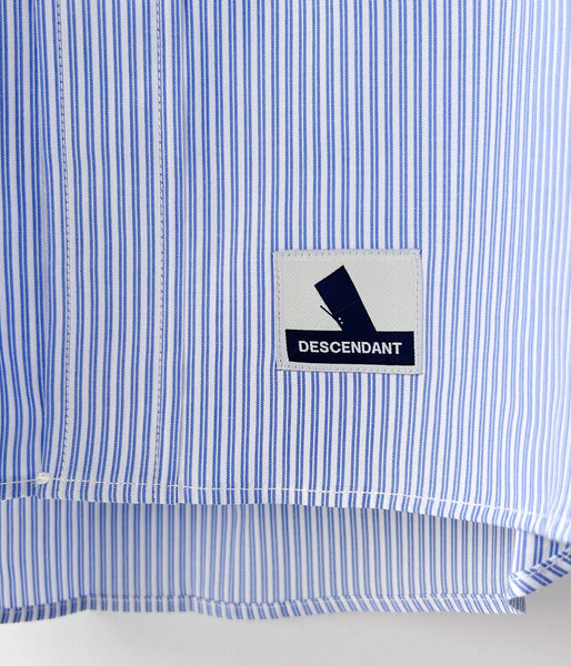 DESCENDANT/KENNEDY’S STRIPE LS SHIRT (BLUE)