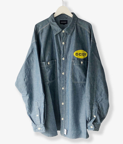 DESCENDANT/NORMAN CHAMBRAY LS SHIRT (INDIGO)