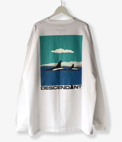 DESCENDANT/ENVIRONMENT ORGANIC COTTON LS (WHITE)