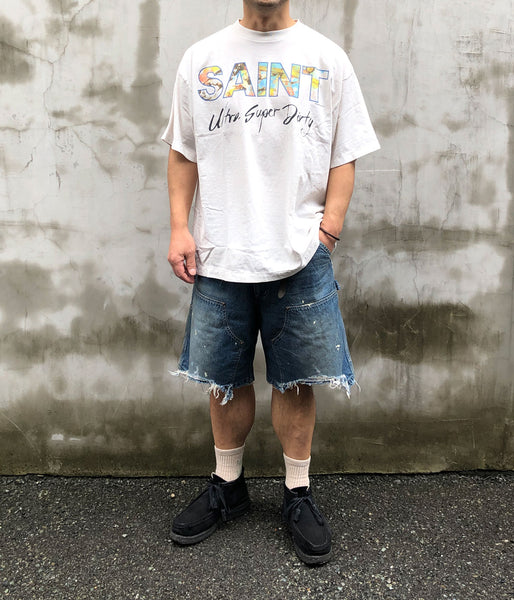 SAINT MICHAEL/SS TEE/SUPER DIRTY/WHITE