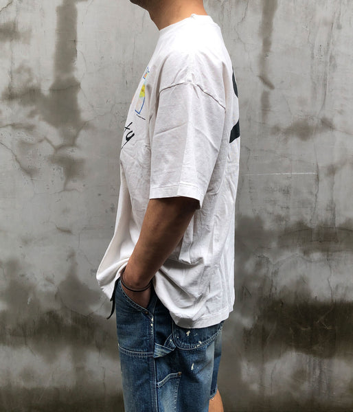 SAINT MICHAEL/SS TEE/SUPER DIRTY/WHITE