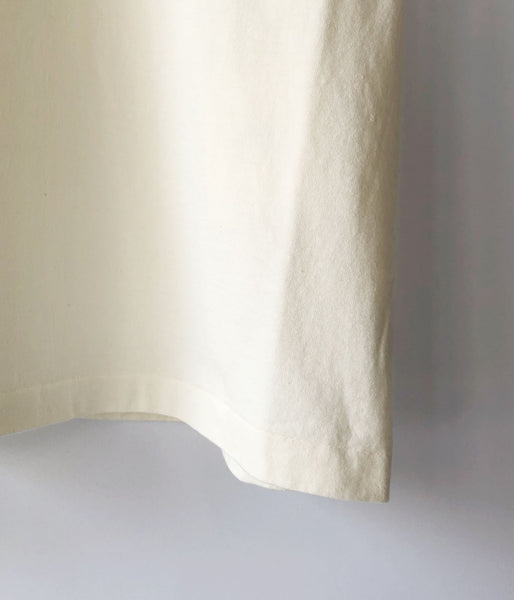blurhms ROOTSTOCK/W-W 88/12 Print Tee WIDE (IVORYxYELLOW)