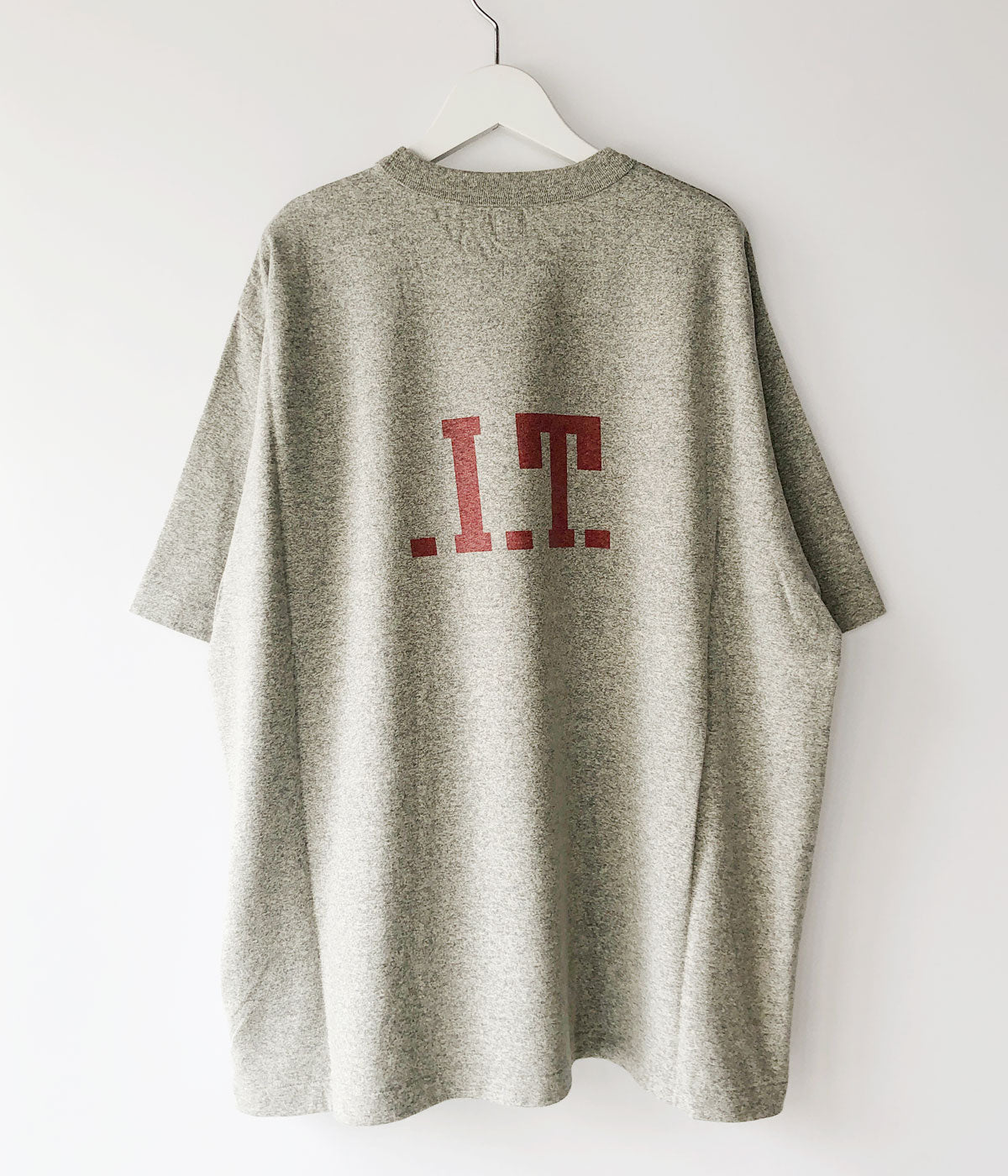 blurhms ROOTSTOCK/.I.T.-M 88/12 Print Tee WIDE (HEATHER GRAY)