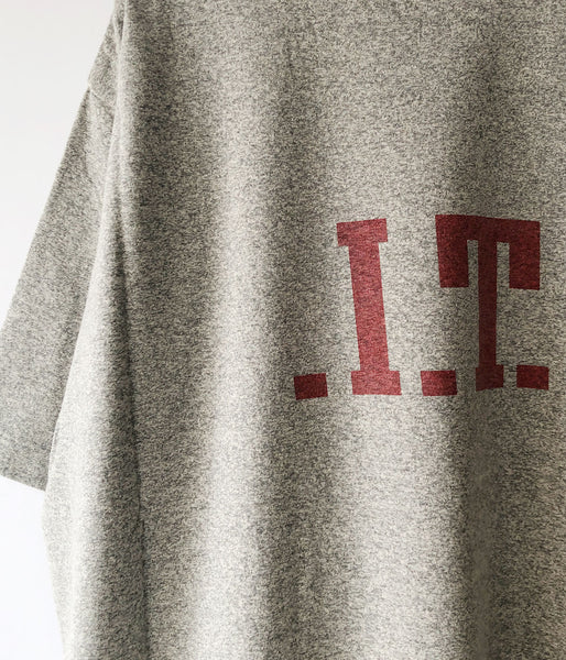 blurhms ROOTSTOCK/.I.T.-M 88/12 Print Tee WIDE (HEATHER GRAY)