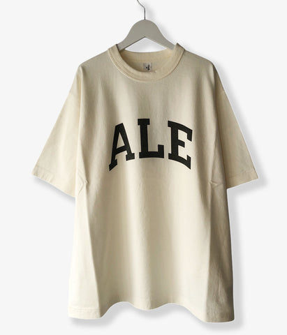 blurhms ROOTSTOCK/ALE-Y 88/12 Print Tee WIDE (IVORY)