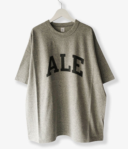 blurhms ROOTSTOCK/ALE-Y 88/12 Print Tee WIDE (HEATHER GRAY)