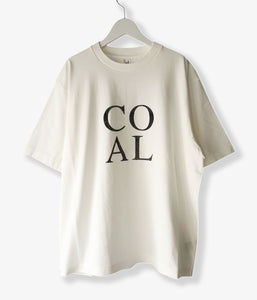 blurhms ROOTSTOCK/COAL Print Tee WIDE (WHITE)
