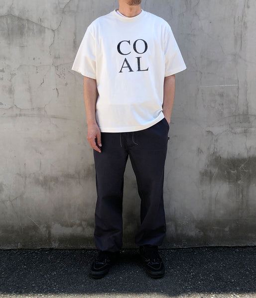 blurhms ROOTSTOCK/COAL Print Tee WIDE (WHITE)