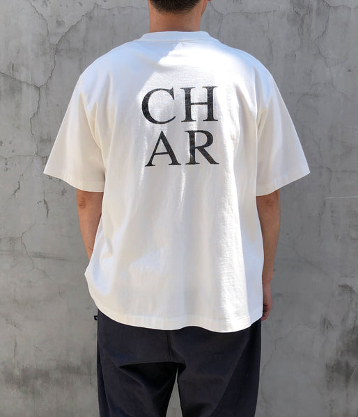 blurhms ROOTSTOCK/COAL Print Tee WIDE (WHITE)