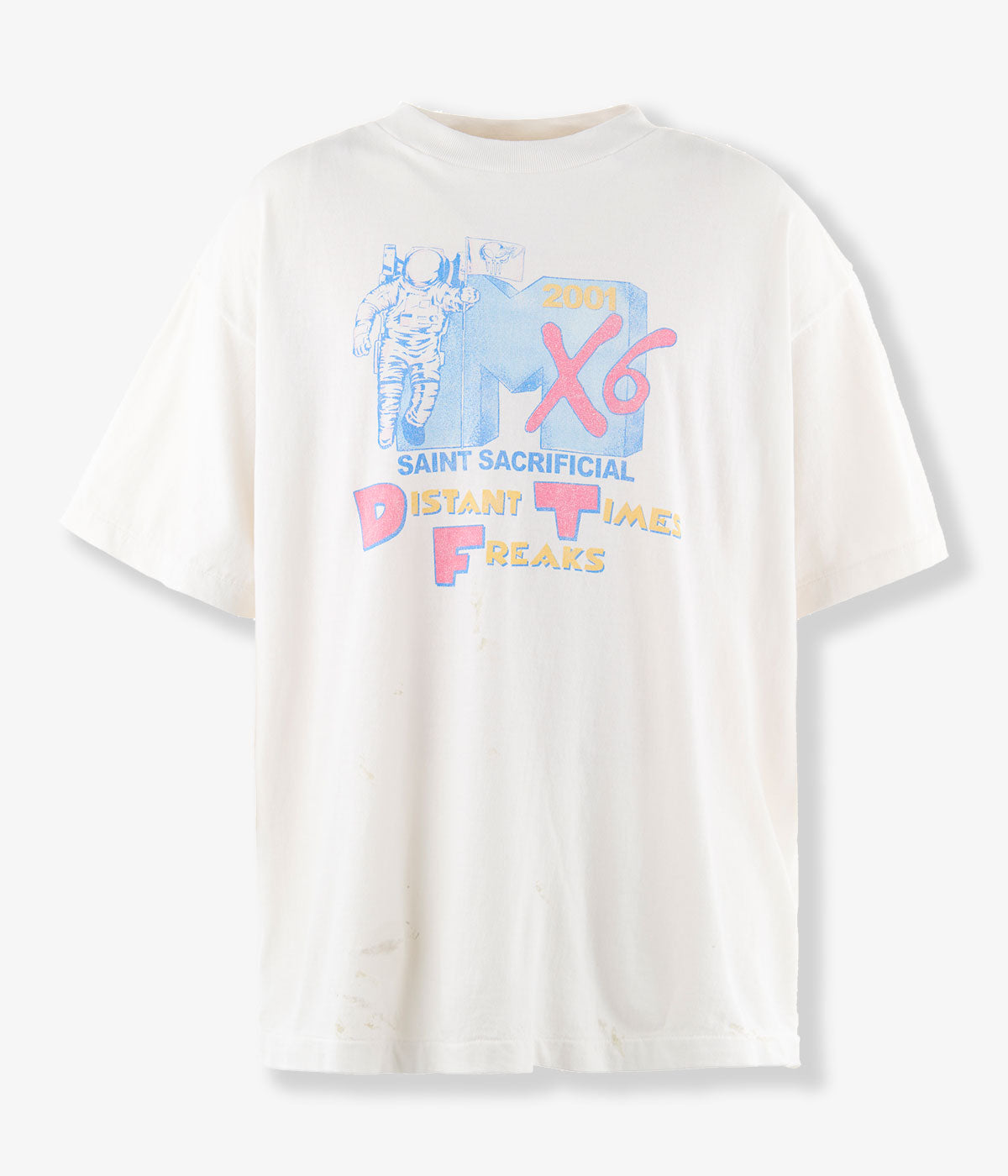 SAINT MICHAEL/SW_SS TEE/ASTRO/WHITE