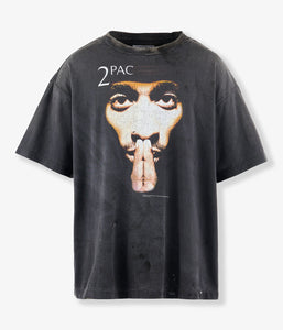 SAINT MICHAEL/2PC_SS TEE/2PAC/BLACK