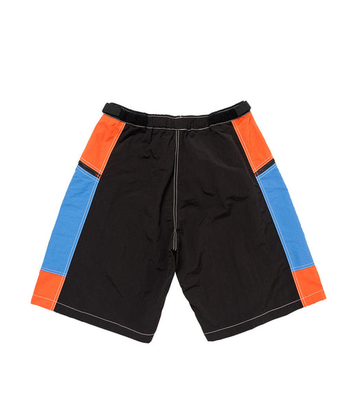 LQQK Studio/MOTORCYCLE SHORTS (BLACK BLUE ORANGE)