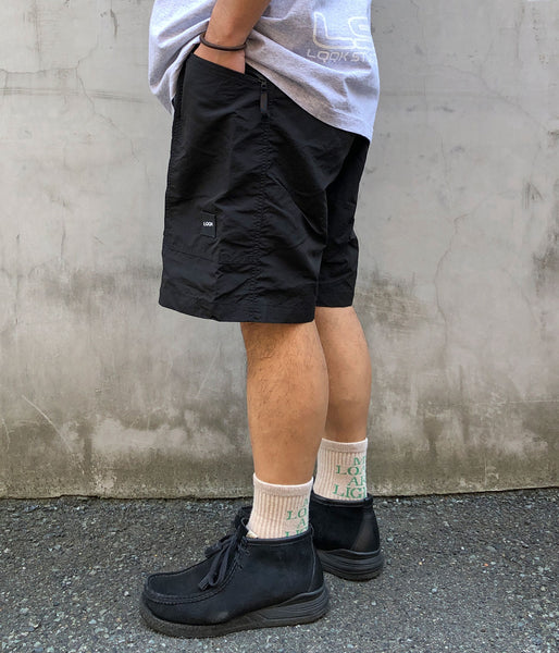 LQQK Studio/MOTORCYCLE SHORTS (BLACK)