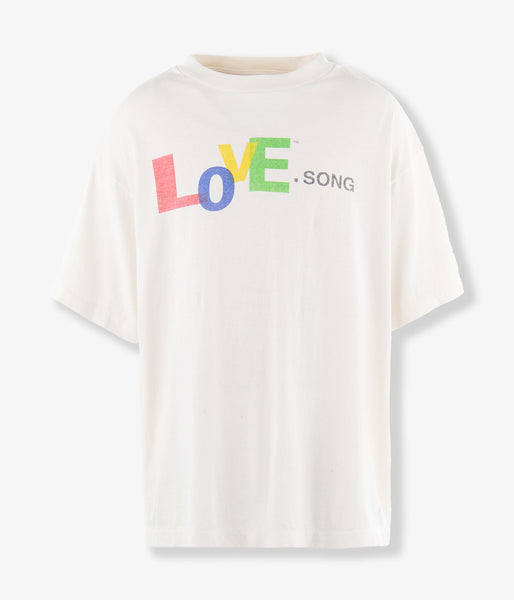 SAINT MICHAEL/SS TEE/LOVE SONG/WHITE
