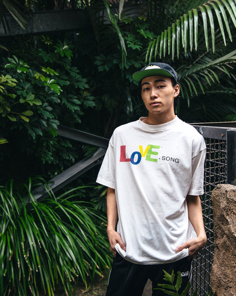 SAINT MICHAEL/SS TEE/LOVE SONG/WHITE