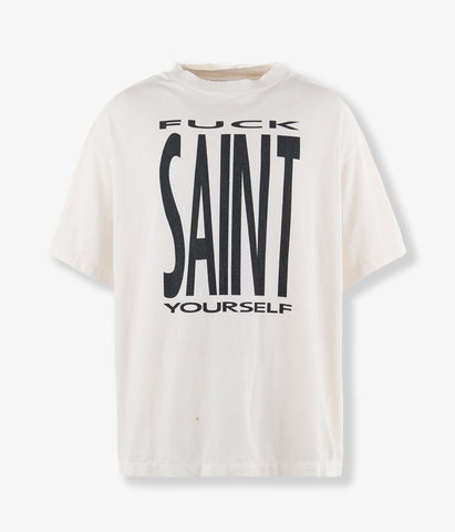 SAINT MICHAEL/SS TEE/SAINT YOURSELF/WHITE