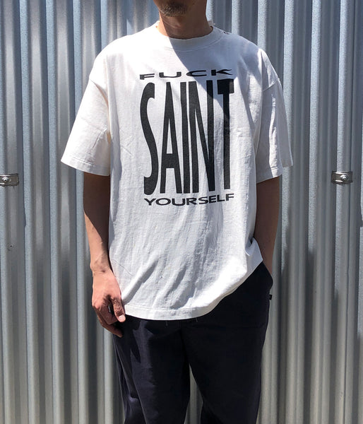 SAINT MICHAEL/SS TEE/SAINT YOURSELF/WHITE